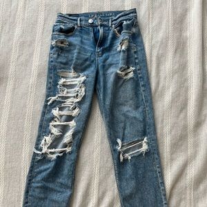 American Eagle high rise 90s boyfriend jean